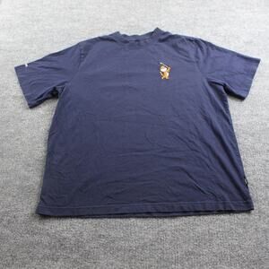 Malbon Shirt Mens Medium Golf Tiger Buckets Tee Navy Blue Graphic Cotton T Shirt